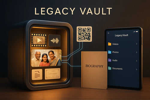 Legacy Vault - Digital Memory Storage - ₹100/ or ₹250 year